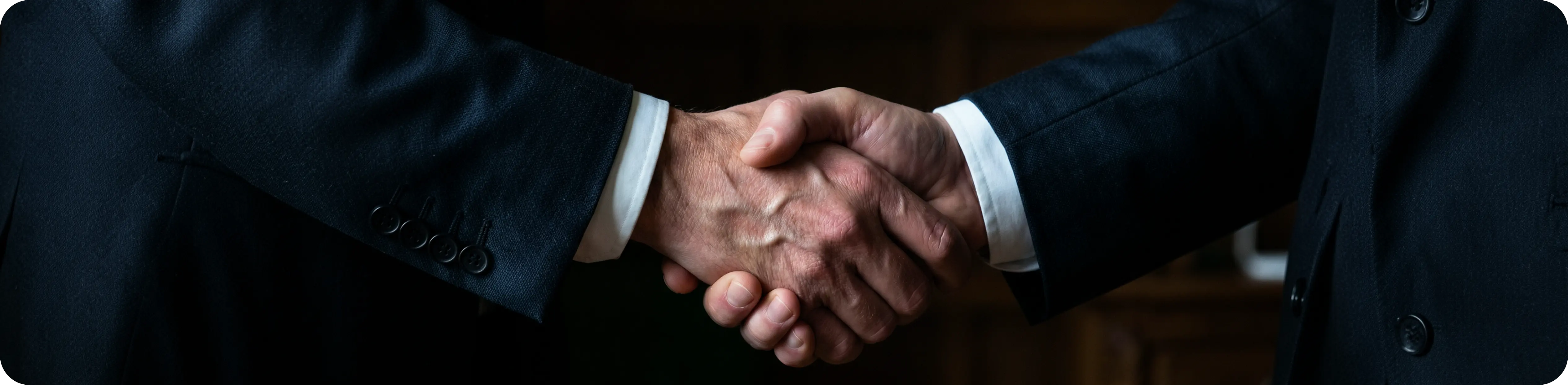 A handshake — partnership with Justify